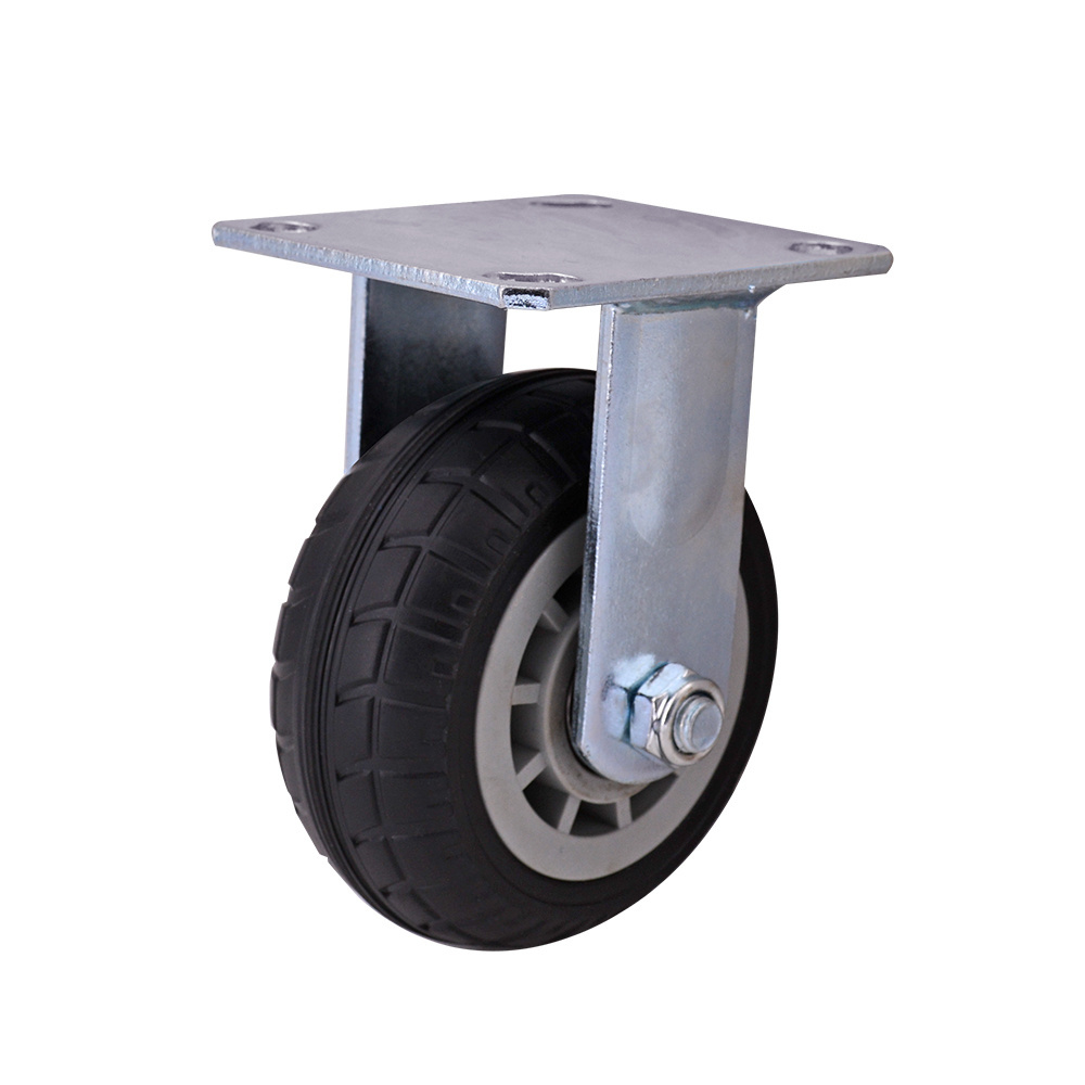 Replacement Rubber Trolley caster wheels for trolley hand truck