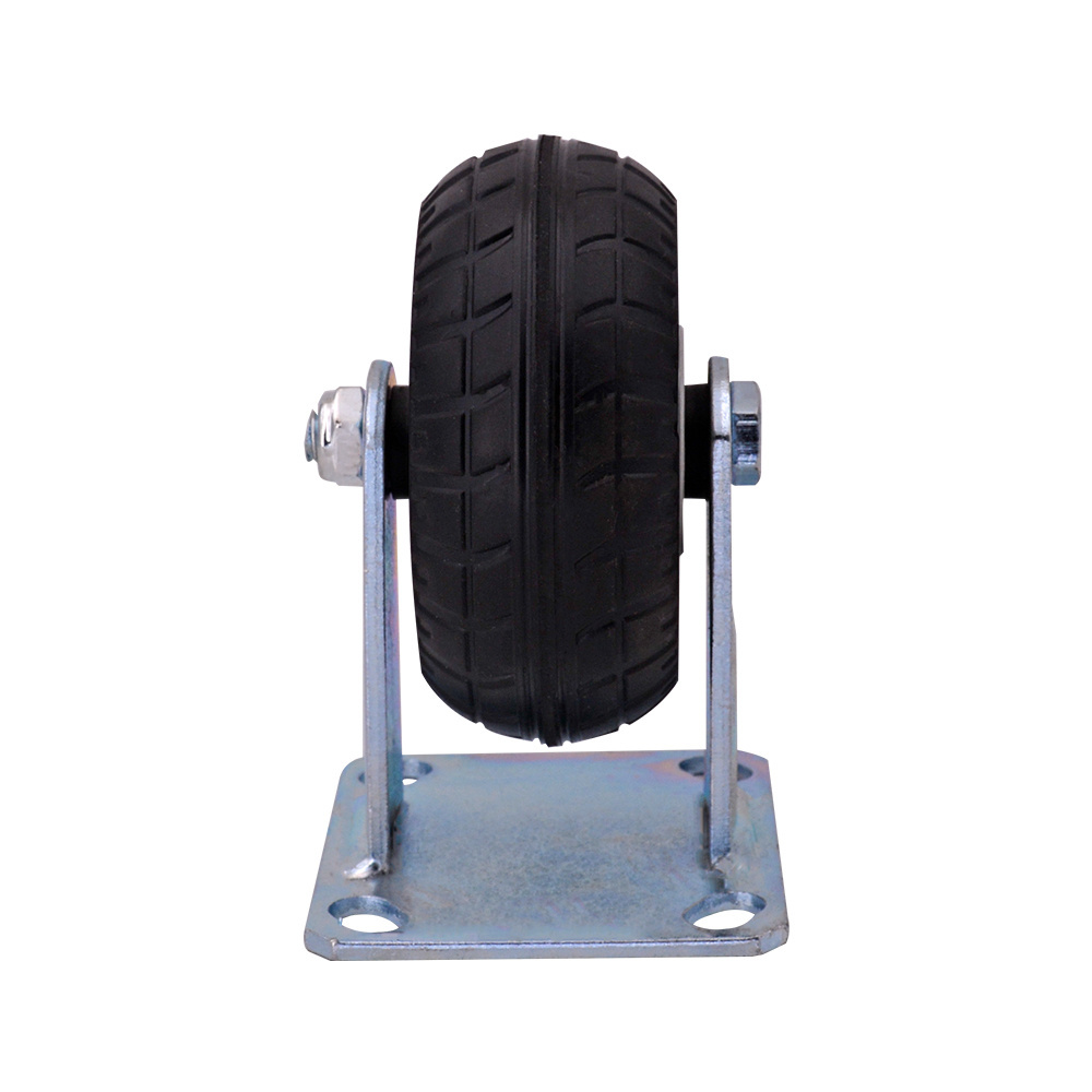 Replacement Rubber Trolley caster wheels for trolley hand truck