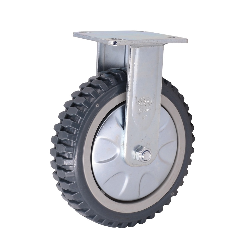 Heavy Duty 4/5/6/8 Inch PVC Swivel Caster Wheel Industrial Castor for Factory Industry Hand Cart Trolley Wheel