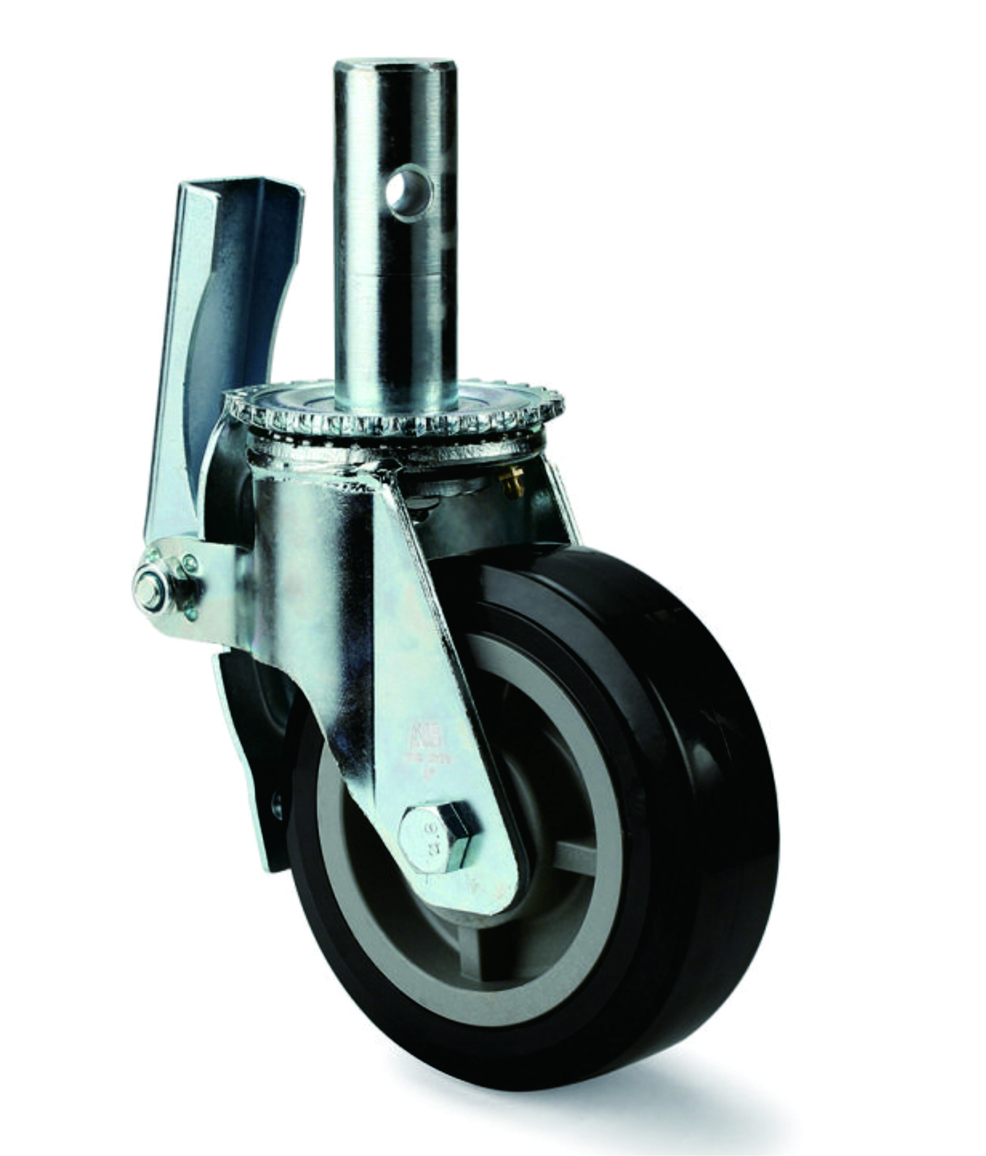 Industrial Heavy Duty Scaffolding Caster Wheels with Brake 6 Inch/8 Inch Rubber Wheels for Scaffolding Use