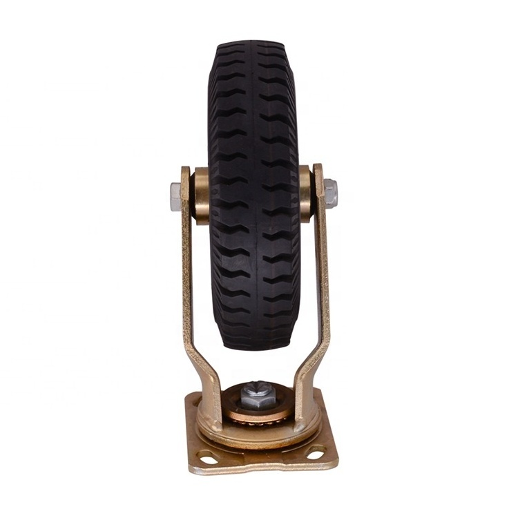 High Quality 8 Inch Industrial Heavy Duty Rubber Tire  ChengShin Pneumatic Swivel Caster Wheel