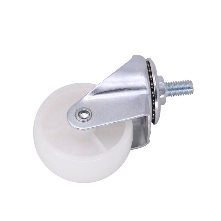 Factory Price High Quality  2 Inch Threaded Stem Furniture Swivel Caster