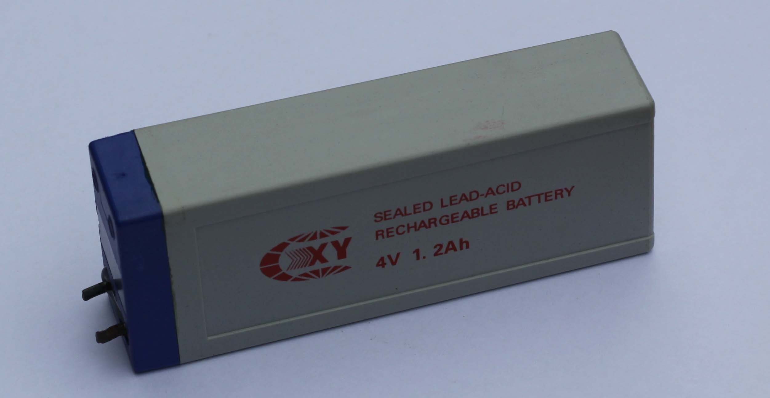 4V Lead Acid 1200mAh Storage Battery Mosquito Bat Batteries LED Lamp Headlights Flashlight Rechargeable High Capacity