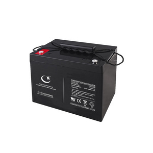 12V75AH VRLA sealed lead acid AGM battery 12V 75AH