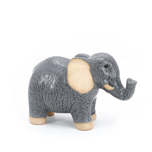 Creative ceramic funny lively elephant decor flower arrangement home decoration items for living room