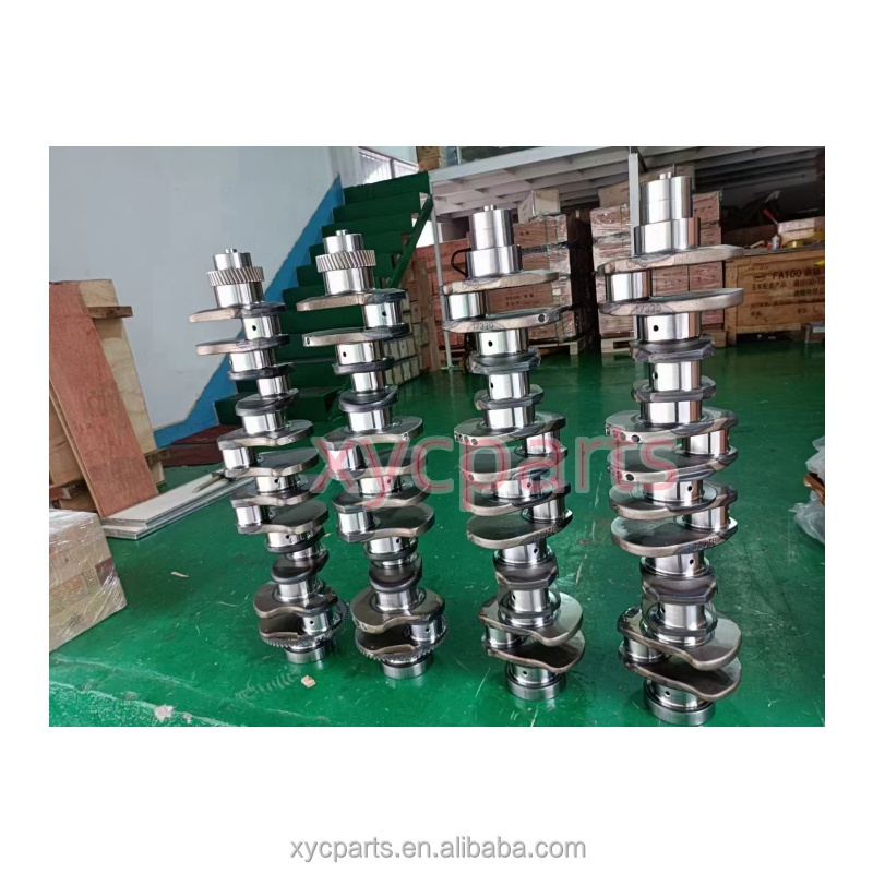 High quality 6CT Crankshaft Forged Steel 6CT Direct injection spray forging steel crankshaft for Cummins Diesel Engine