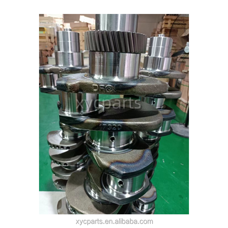 High quality 6CT Crankshaft Forged Steel 6CT Direct injection spray forging steel crankshaft for Cummins Diesel Engine