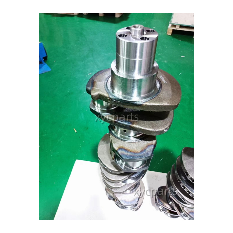 High quality 6CT Crankshaft Forged Steel 6CT Direct injection spray forging steel crankshaft for Cummins Diesel Engine