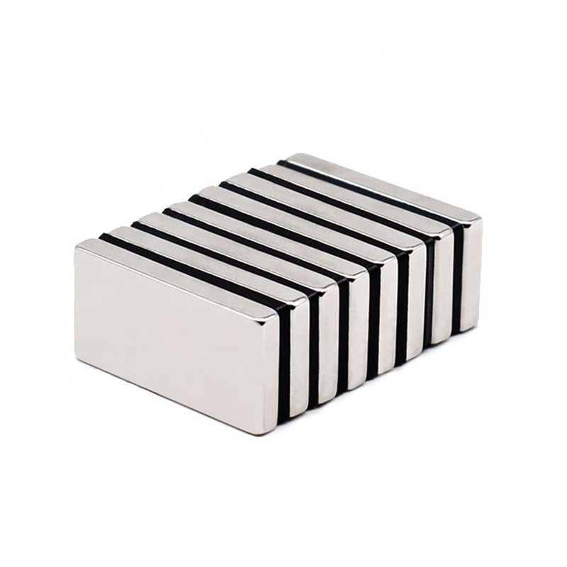 N52 Generator 4000 Gauss Magnetic Permanent Magnet Radially Magnetized Industrial Rectangular Neodymium Magnet