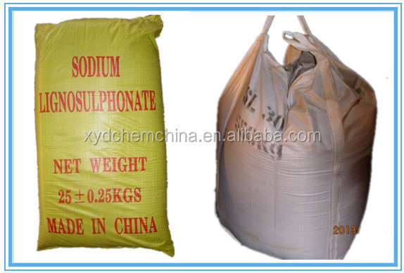 Lignin MN-2 series sodium ligno sulfonate as dyestuff chemicals / refractory material