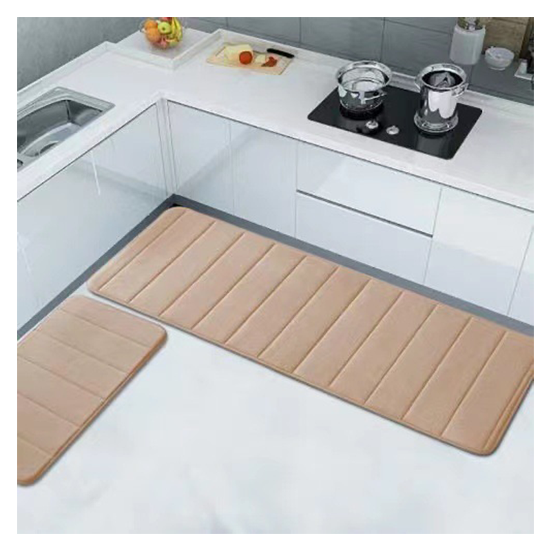 Memory Foam Floor Mat Bathroom Water Absorbent Kitchen Doormat Household Bathroom Entrance Carpet