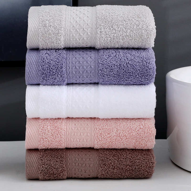 Striped Cotton Towel Set Large Thick Bath Towel Bathroom Face Shower Towels for Adults