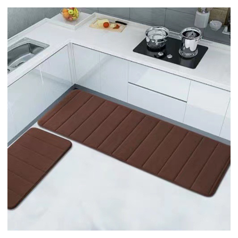 Memory Foam Floor Mat Bathroom Water Absorbent Kitchen Doormat Household Bathroom Entrance Carpet