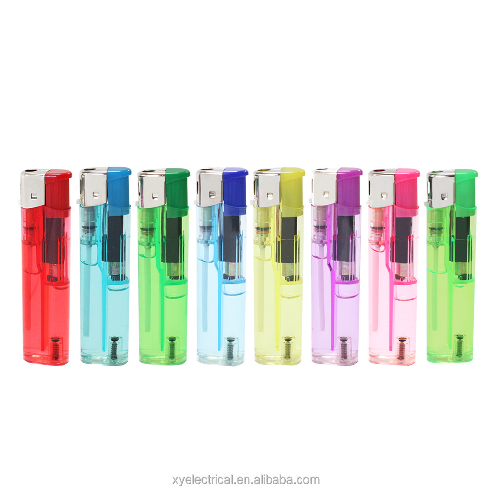 Hot selling inflatable butane gas cigarette case electric cigarette rechargeable lighter