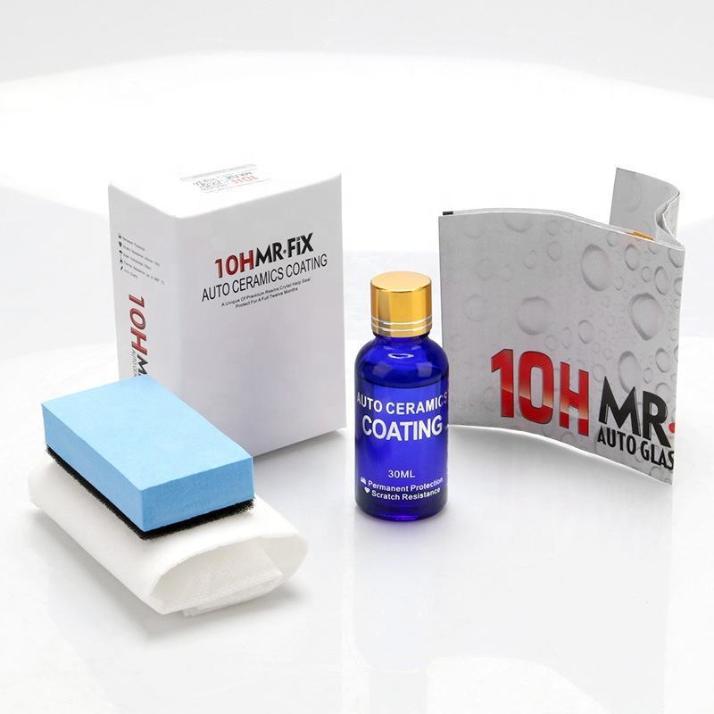 High Gloss  Diamond Hardness Nano Liquid Glass Hydrophobic Coating,Anti-Scratch Anti-fading Nano Car Ceramic Coating Kit