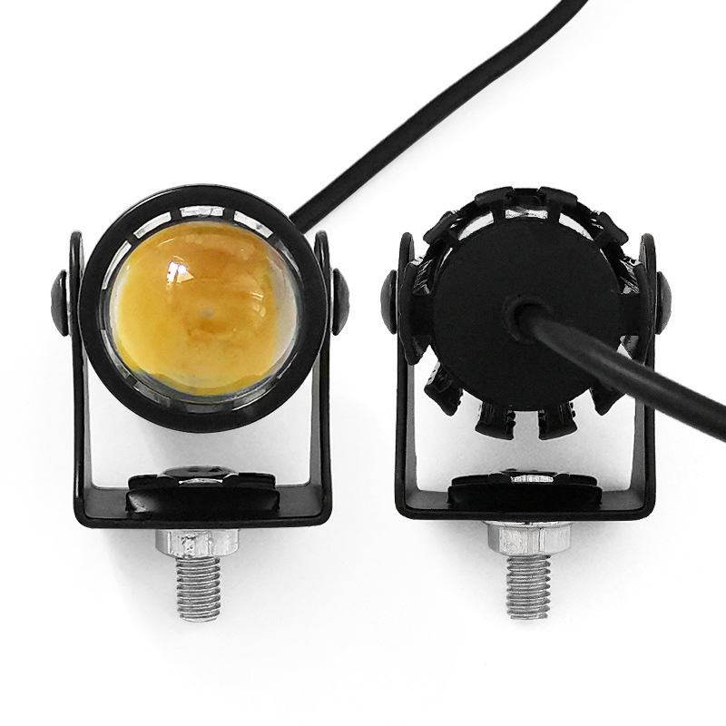 LED Night Safety Work Light Waterproof Square Driving Fog Lights Spotlight for Car Motorcycle Tractors