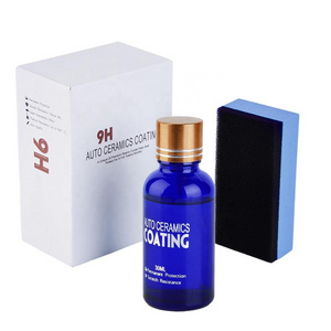 High Gloss  Diamond Hardness Nano Liquid Glass Hydrophobic Coating,Anti-Scratch Anti-fading Nano Car Ceramic Coating Kit