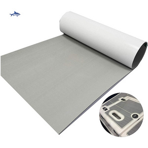 Self-Adhesive Marine Carpet Wear-Resistant Non-Slip EVA Foam Teak Flooring For Boat And Yacht