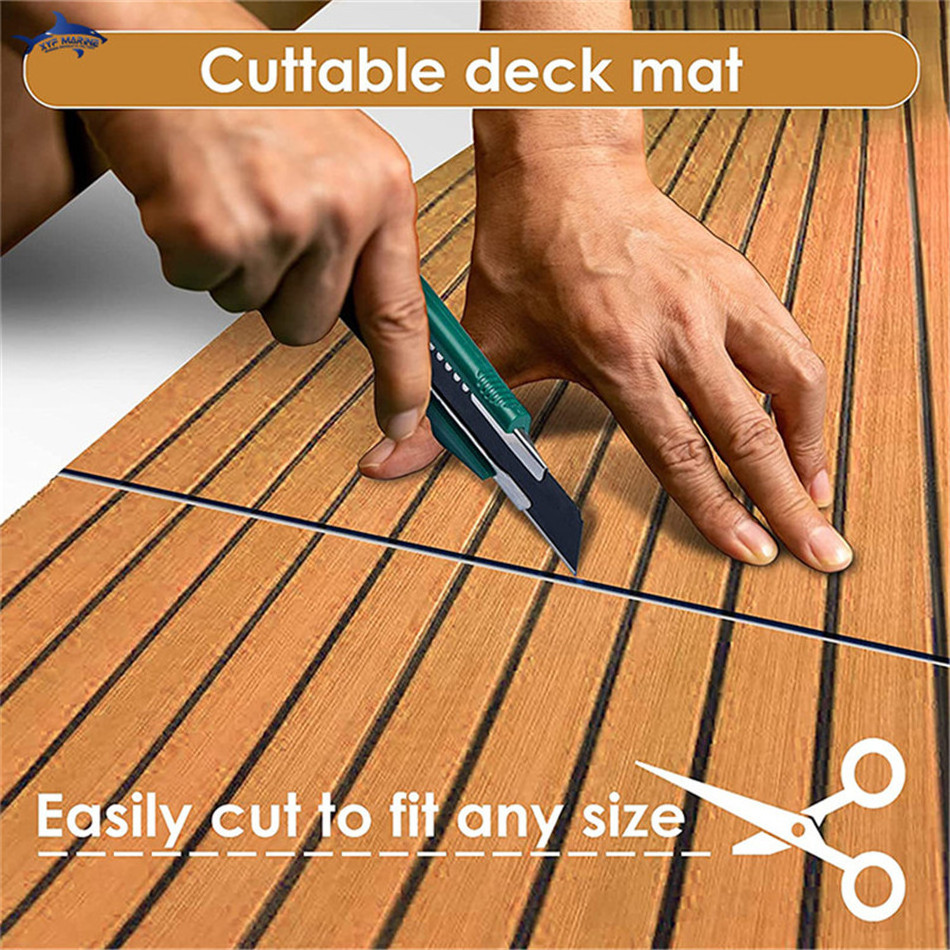 XYF High Quality EVA Faux Outdoor Decking Marine Flooring For Boat And Yacht