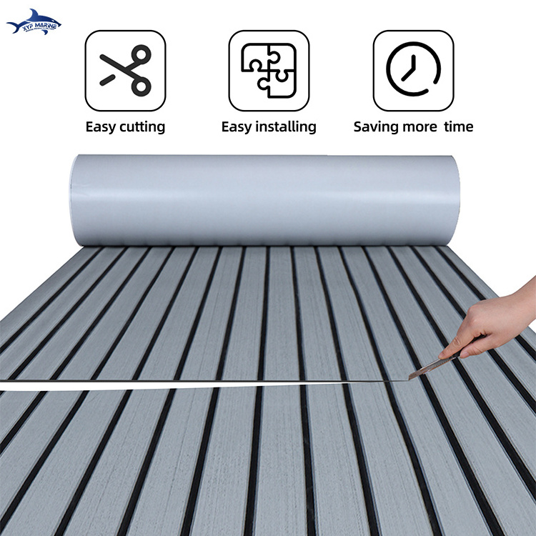 Hot Sale Non Slip Boat Mat Marine Grade Foam Sheet Deck Flooring For Boats