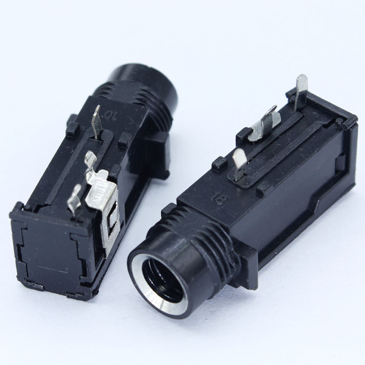 3.5 Audio Socket Plug 7-Pin Stereo 3 5 4 7 Pin Panel Pcb Mount Trs Smt 6.35 6.35mm 2.5mm Female 3.5Mm Phone Audio Jack Connector