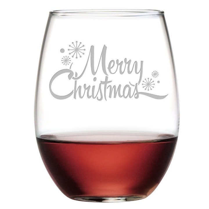 OEM logo and color printed lead free crystal drinking glassware custom sublimation stemless wine glasses