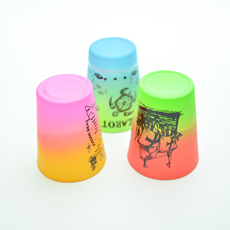 Factory custom made various colors and technical available oem glassware 1.5 oz shot glasses custom logo