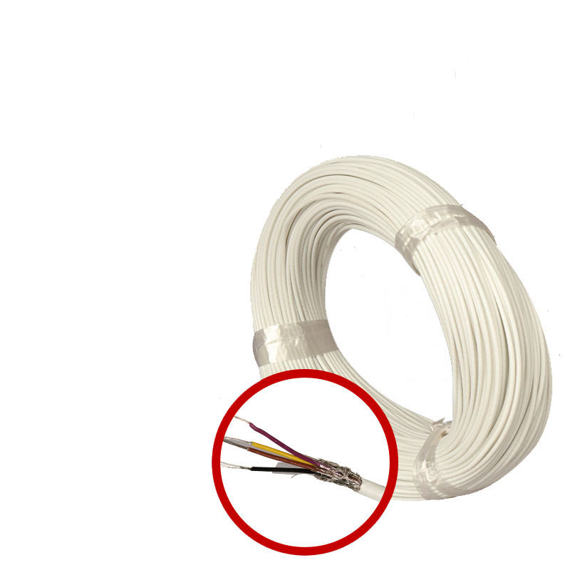 Electrical power GN500 mica wrapping glass fiber resistance high temperature wire and cable for Melt-blown machine