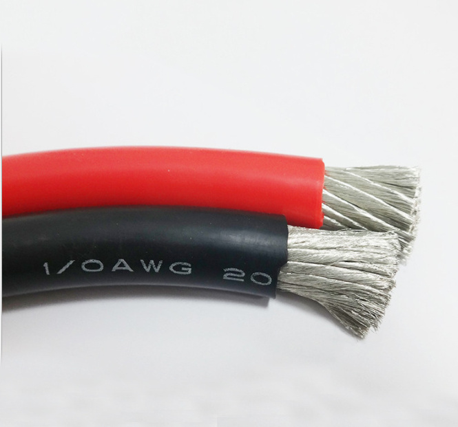 flexible silicone wire cable 6 8 10 12 14 16 18 20 22 24AWG gauge for RC car battery High temperature resistant 200 degrees