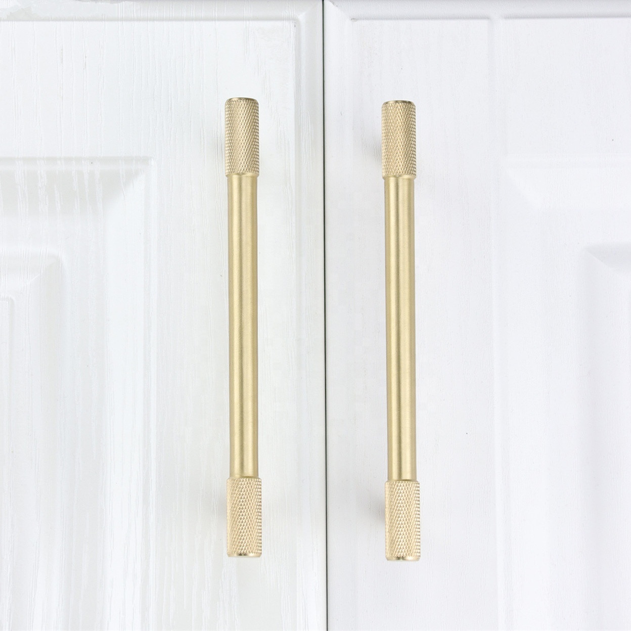 Customized Gold Cabinet Handles Round Drawer Pulls Brushed Brass Cabinet Pull Knob