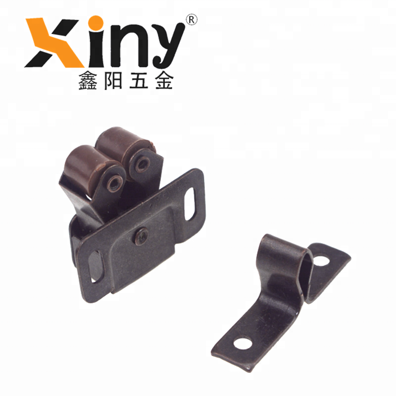 Double Twin Roller Door Catch Latch Cupboard Cabinet mini latch