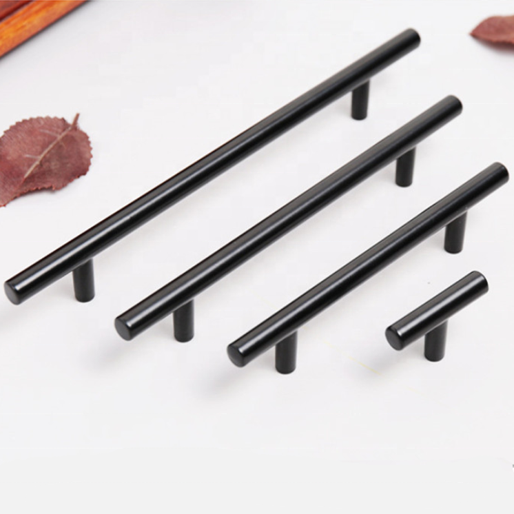 Modern Black Cabinet Pull Classical Furniture drawer pulls Hardware Handle