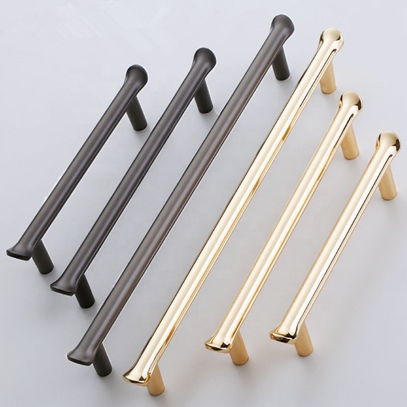 European Handle Modern Hardware Cabinet Gold Drawer Dresser Door Knobs Drawer Pulls