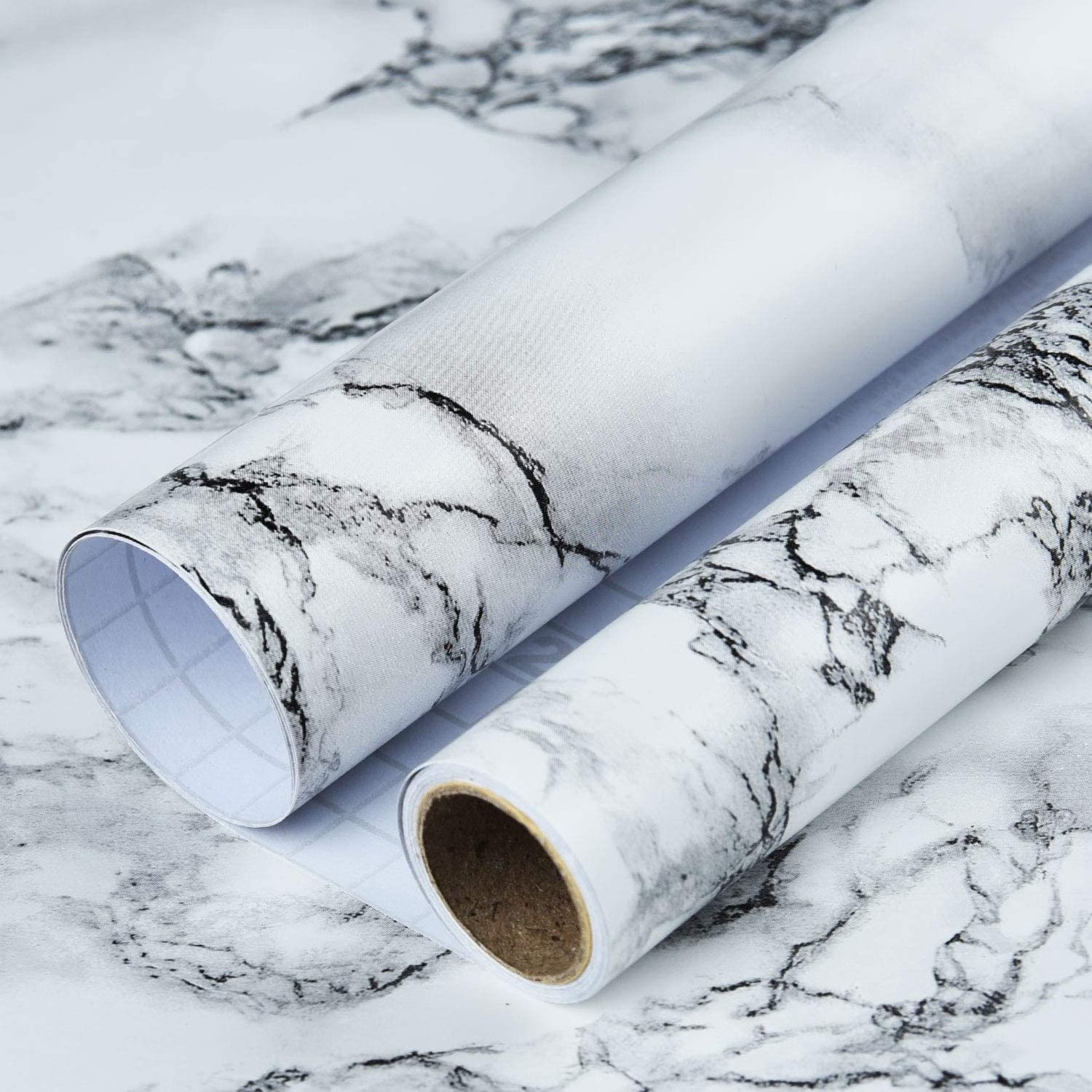 Marble Pattern Black Living Room Wallpaper Roll Wall Paper Rolls for Kitchen Living Room and Furniture Decoration