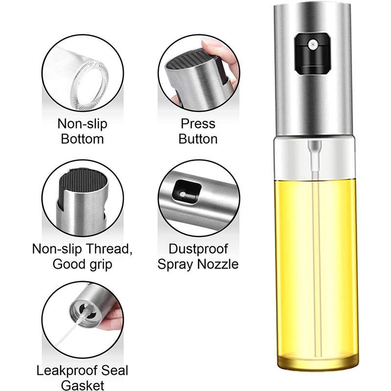 generic kitchen spray bottles large stock reusable oil spray bottle glass oil sprayer mister for cooking olive oil spritzer