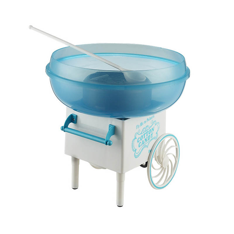 Hot Sale Mini Homemade Electric Cotton Candy Floss Maker Portable Marshmallow Cotton Candy Cart Machine