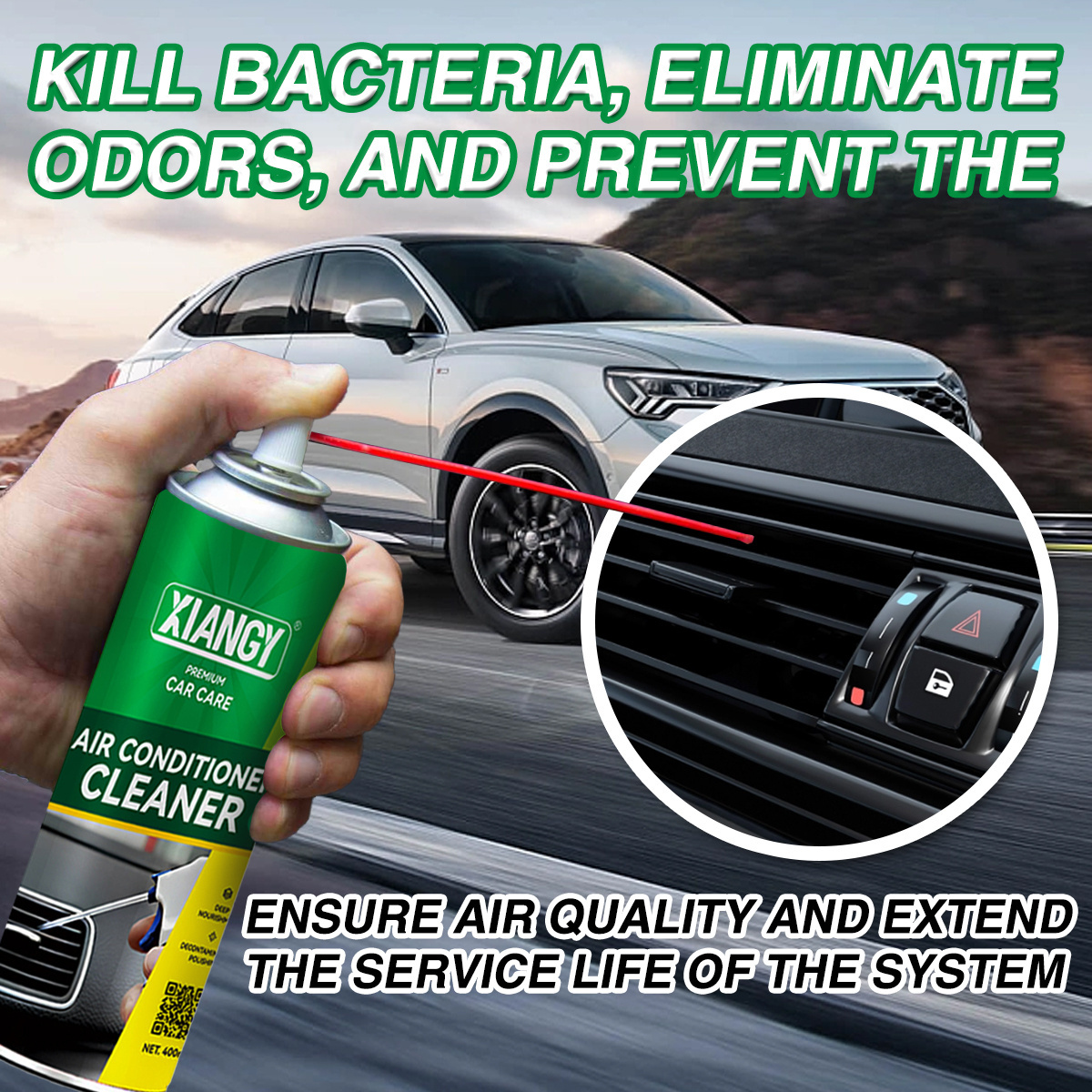 Hot Products Outlet aerosol spray Air Conditioner Cleaner air freshener for car