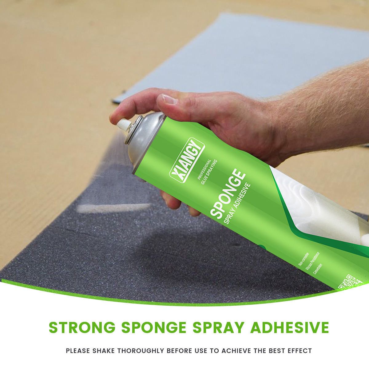 Factory OEM Spray Adhesive Hi-Strength Super Hi-Tack Multi Purpose Foam Spray Fabric Aerosol Glue