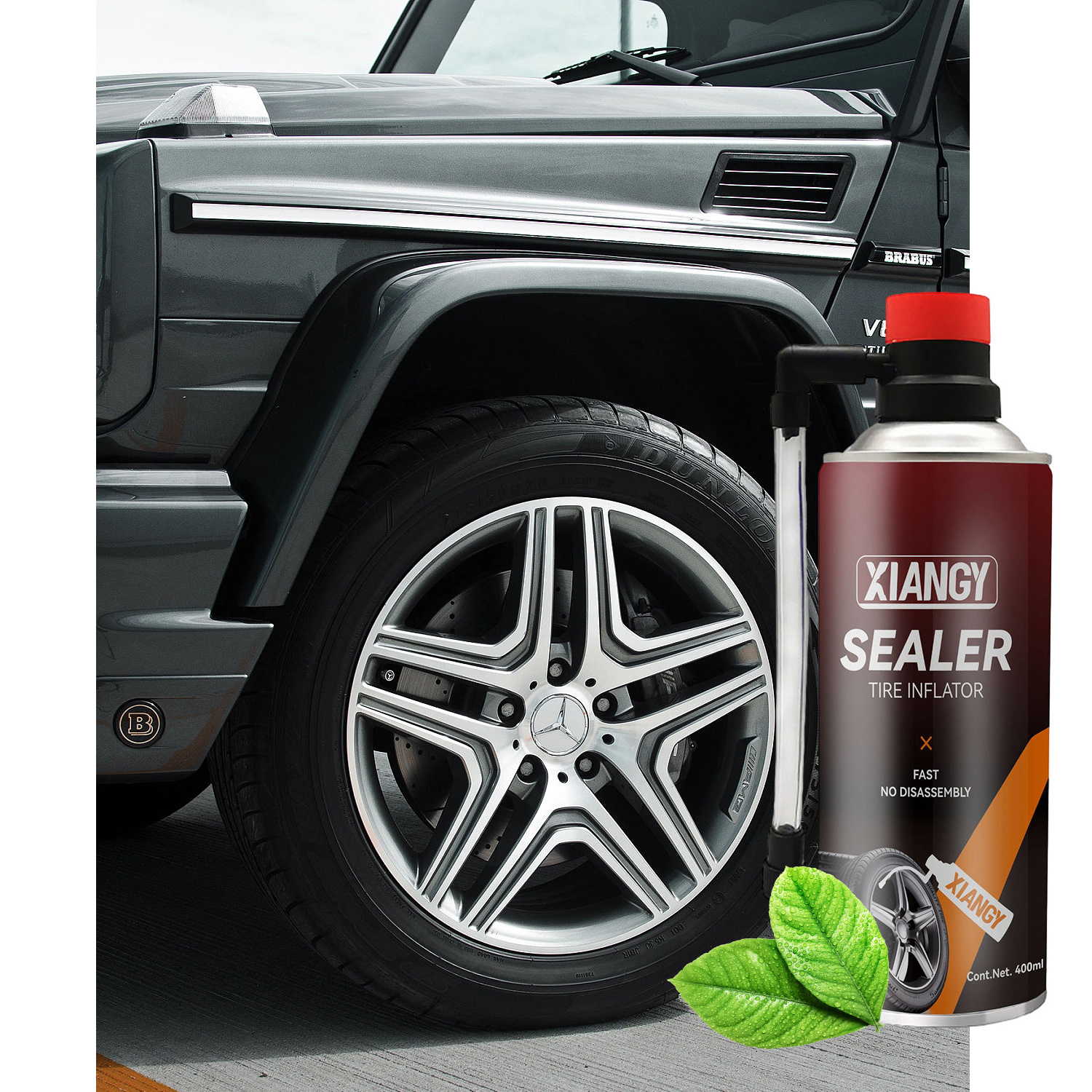 Factory wholesale 450ml  tyre repair kit foam Tire Puncture Repair Sealant,Prevent And Repair,All Off-highway Tubeless Tires