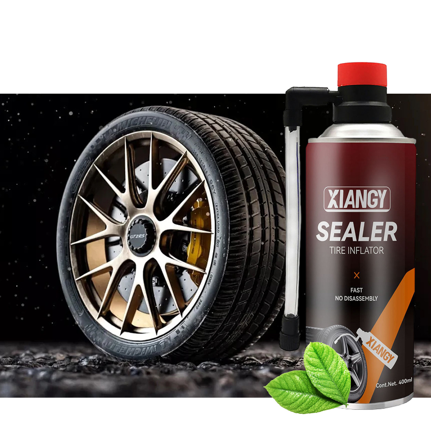 Factory wholesale 450ml  tyre repair kit foam Tire Puncture Repair Sealant,Prevent And Repair,All Off-highway Tubeless Tires