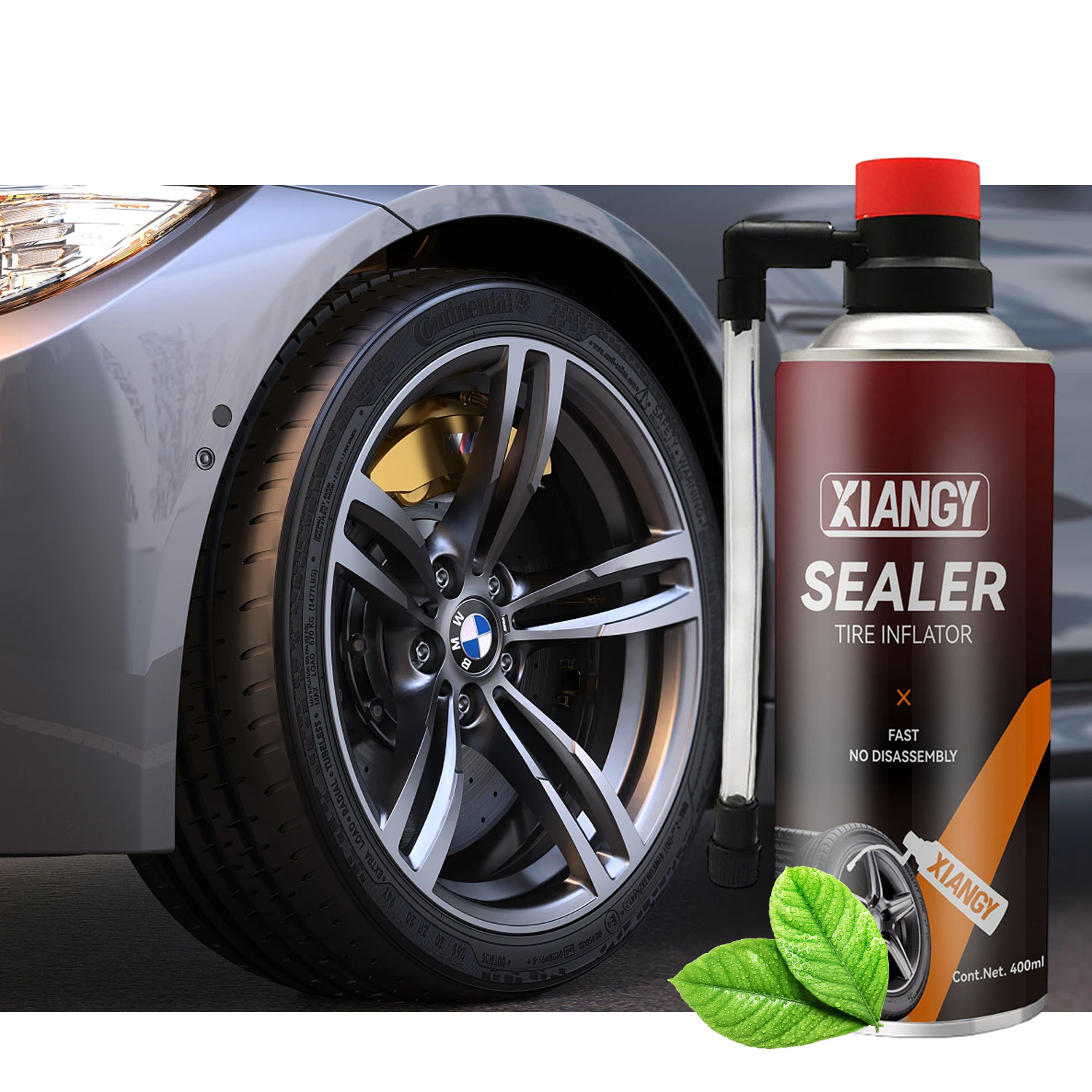 Factory wholesale 450ml Tire Inner Tube Repairing Anti-leakage emergency tyre repair kit tyre repair kit foam sealant