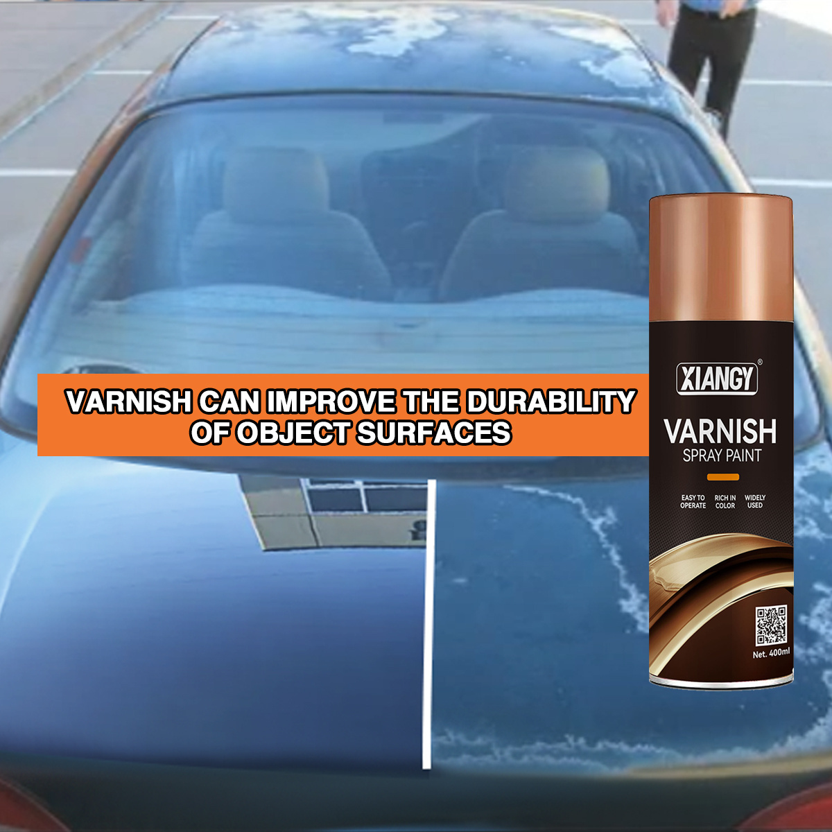 Wholesale Customization Car Fast drying acrylic Aerosol Varnish Spray