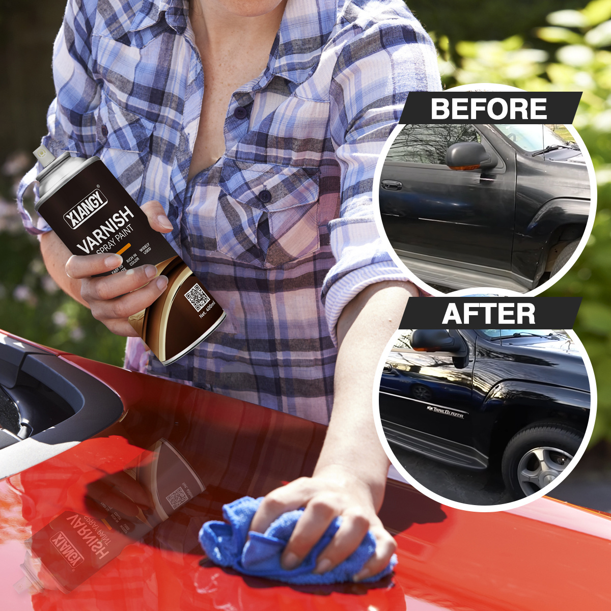 Wholesale Customization Car Fast drying acrylic Aerosol Varnish Spray