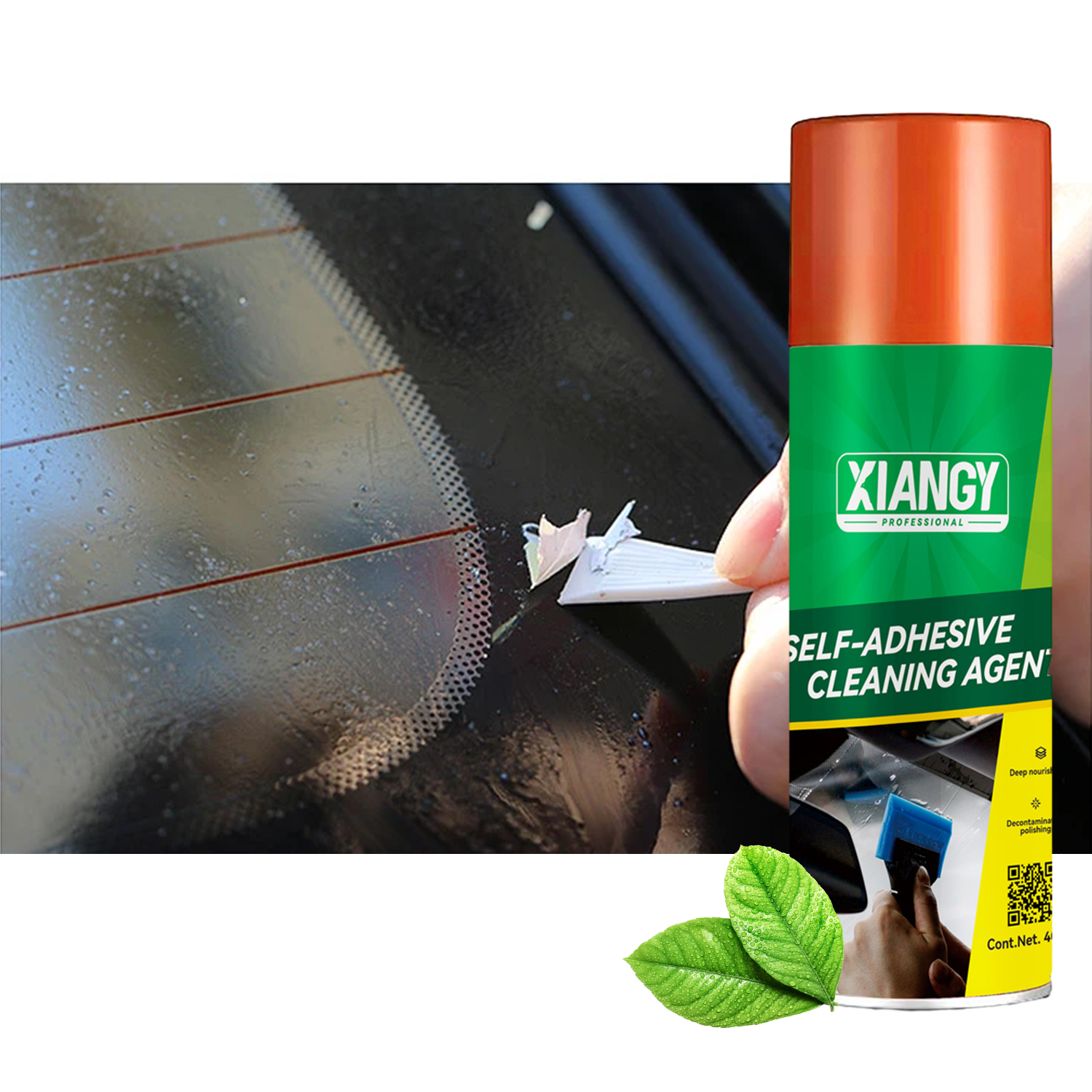 Factory wholesale 450ml Household Glue Removal Auto Glass Double-sided Adhesive Self-adhesive Sticker Paper Cleaner Spray