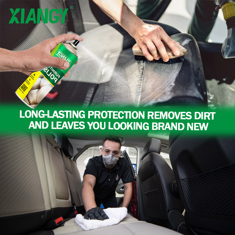 Super effective aerosol car seat interior detailing Leather Cleaner spray car care