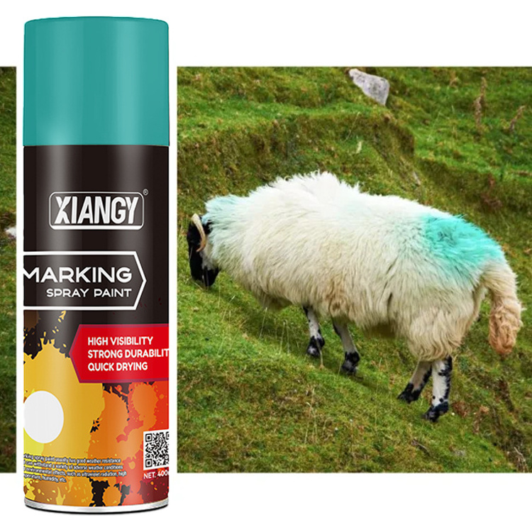 Wholesale Multi-function Long lasting quick drying Highly visible Marking Spray Paint for architecture animals