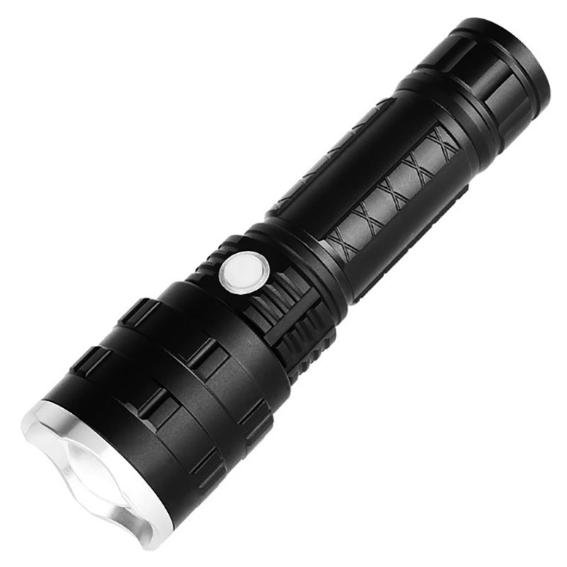 High Lumen Xhp50 Flashlight Rechargeable Telescopic Zoomable Power Display Led Flashlights Tactical 5000 Lumen Hand Torch Light