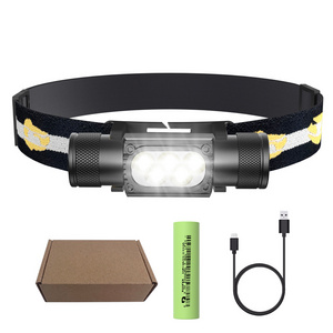 High Power Headlamp SST20 2200LM Head Flashlight 5LEDs Headlamp Flashlight  for Hiking Camping Riding Fishing Hunting