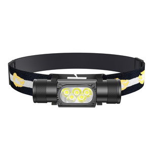 New Invention Products LED Head Lamp 18650 USB C Rechargeable for Hiking Running Hiking Headlamp