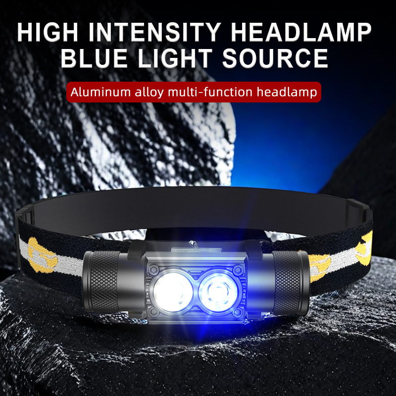 Most Powerful LED Headlamp Flashlight Waterproof 1000 Lumen USB Rechargeable Headlamp For Outdoor Fishing Camping